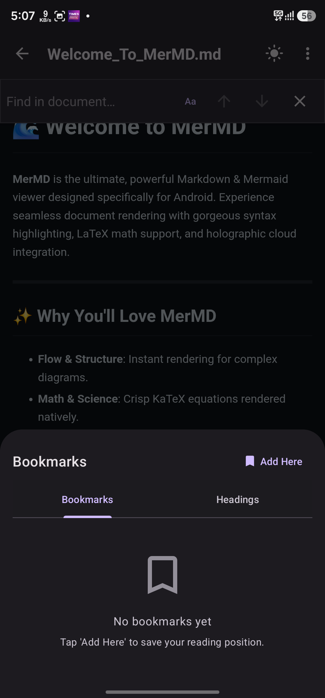 Bookmarks